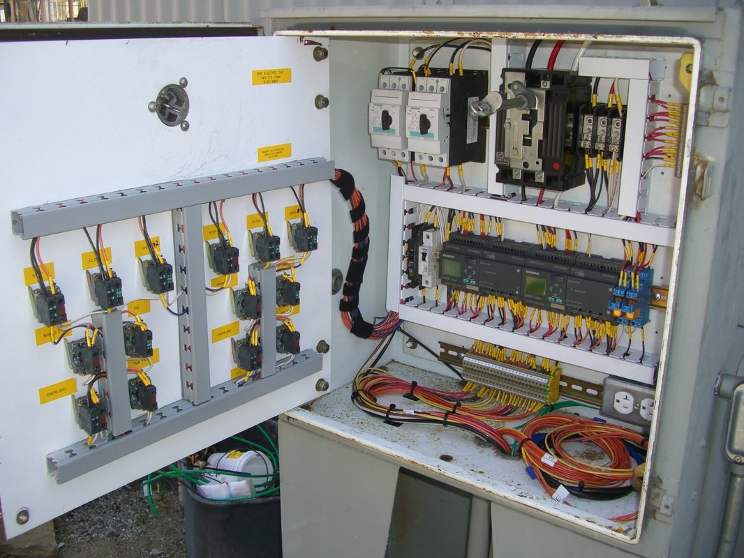 Electrical construction project